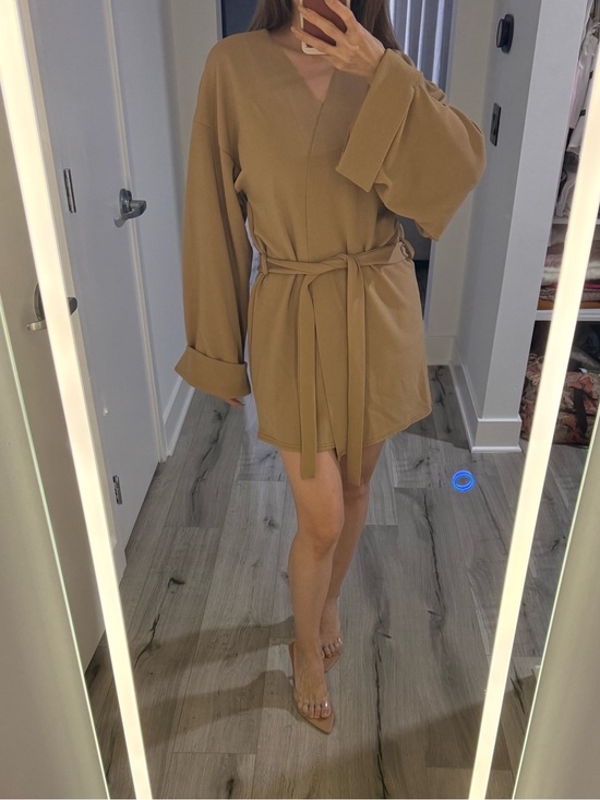 PrettyLittleThing Other - Women’s Belted Kimono Wrap Robe S